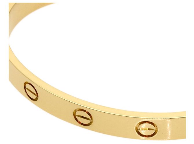 Bracciale Cartier Open Love in oro giallo 18K - vista 3