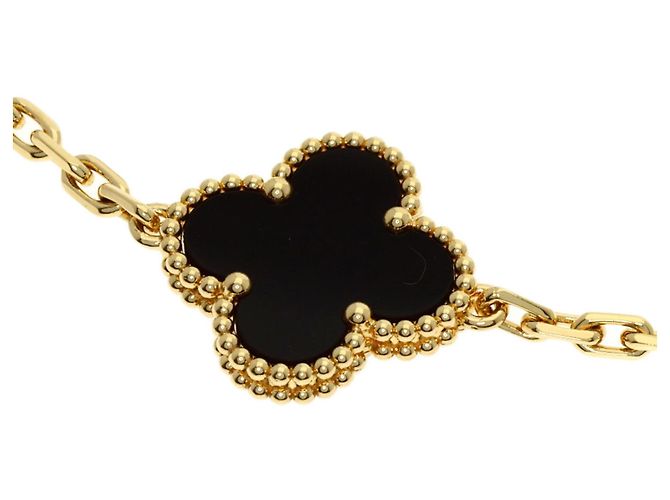 Bracciale Charm Vintage Alhambra 5 Motivi Van Cleef & Arpels - vista 2