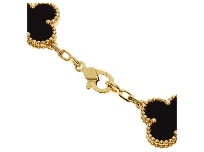 Bracciale Charm Vintage Alhambra 5 Motivi Van Cleef & Arpels - vista 3