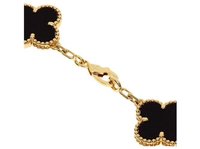 Bracciale Charm Vintage Alhambra 5 Motivi Van Cleef & Arpels - vista 4