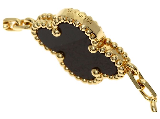 Bracciale Charm Vintage Alhambra 5 Motivi Van Cleef & Arpels - vista 5