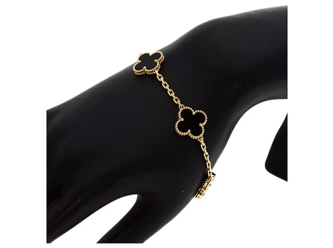 Bracciale Charm Vintage Alhambra 5 Motivi Van Cleef & Arpels - vista 7