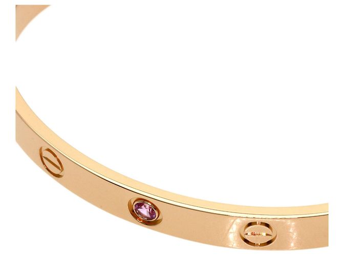 Bracciale Cartier Open Love in oro rosa 18K - vista 3