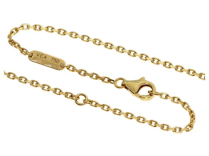 Collar Magic Alhambra de nácar blanco Van Cleef & Arpels - vista 3