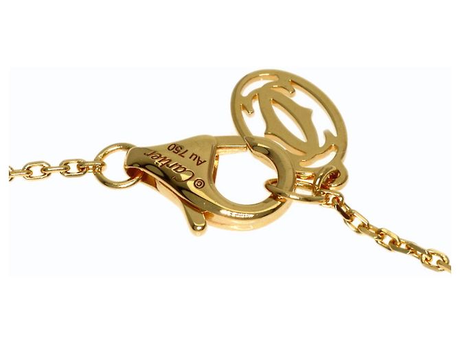 Bracciale con charm Cartier in oro giallo 18K - vista 3
