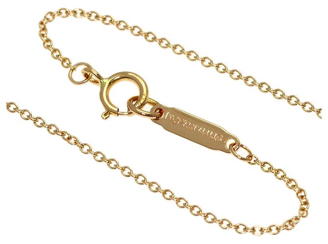 Collana Tiffany & Co. Fleur-de-lis in diamanti e oro rosa 18K - vista 3