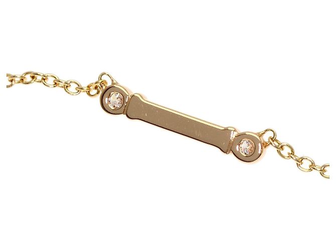 Collana Tiffany & Co. Fleur-de-lis in diamanti e oro rosa 18K - vista 5