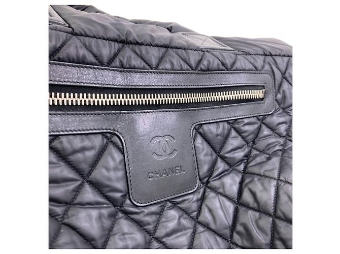 Chanel Coco Cocoon GM Tote Bag Schwarz - Ansicht 11