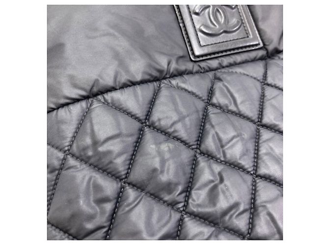 Chanel Coco Cocoon GM Tote Bag Schwarz - Ansicht 12