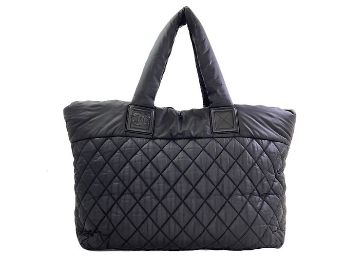 Chanel Coco Cocoon GM Tote Bag Schwarz - Ansicht 2