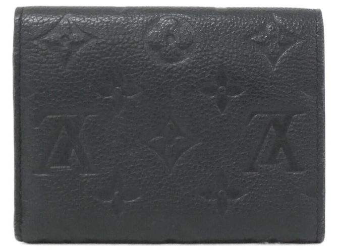Louis Vuitton Monogram Empreinte Portefeuille Victorine Wallet Nero - vista 2