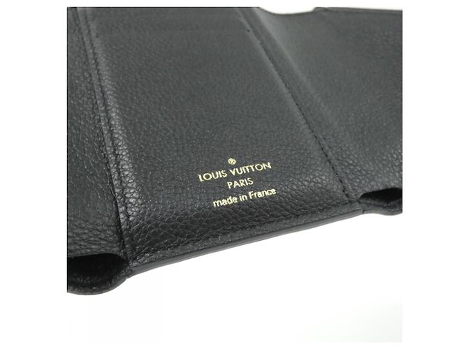 Louis Vuitton Monogram Empreinte Portefeuille Victorine Wallet Nero - vista 5