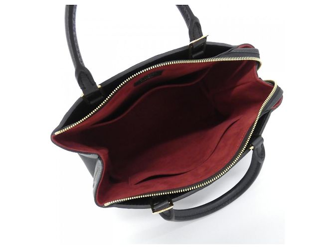 Borsa Louis Vuitton Monogram Empreinte Petit Palais PM Nero - vista 6