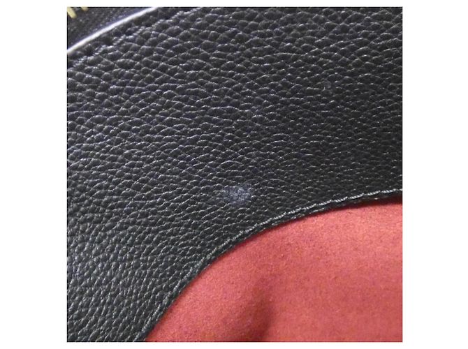 Borsa Louis Vuitton Monogram Empreinte Petit Palais PM Nero - vista 7