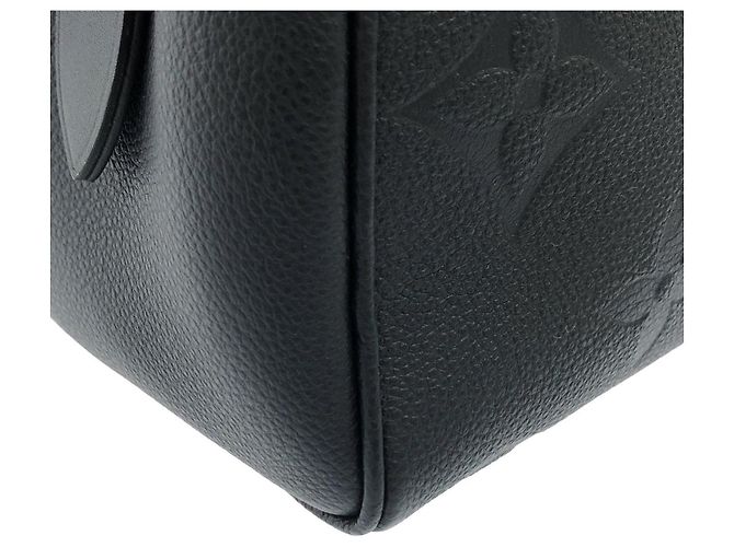 Borsa Boston Louis Vuitton Monogram Empreinte Speedy Bandoulière Nero - vista 5