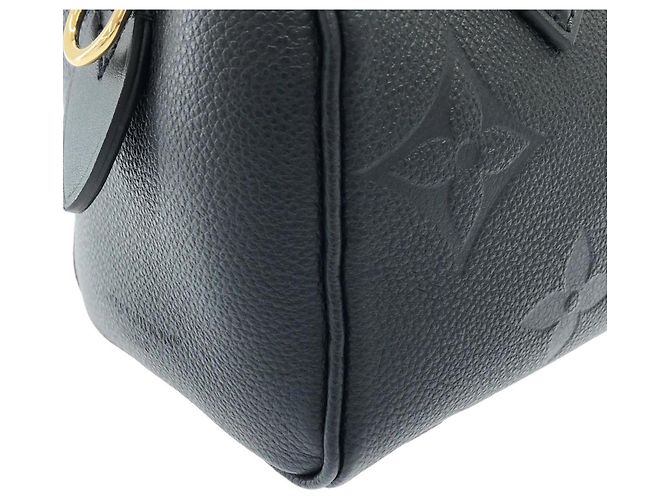 Borsa Boston Louis Vuitton Monogram Empreinte Speedy Bandoulière Nero - vista 7