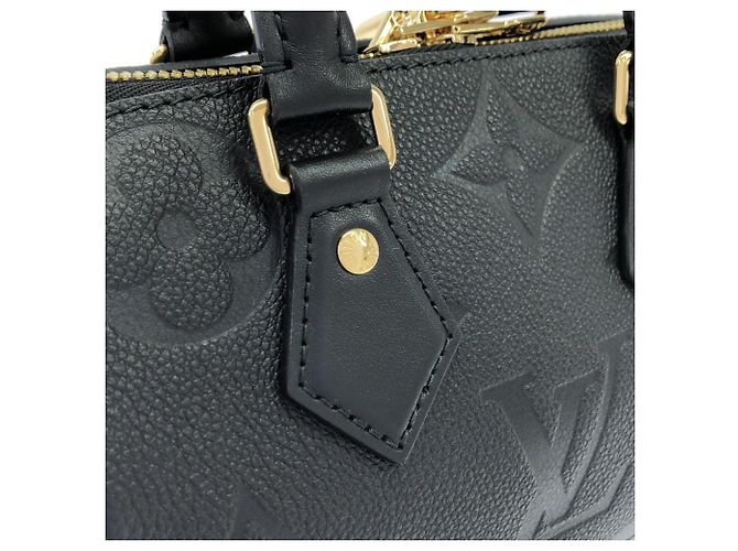 Borsa Boston Louis Vuitton Monogram Empreinte Speedy Bandoulière Nero - vista 8