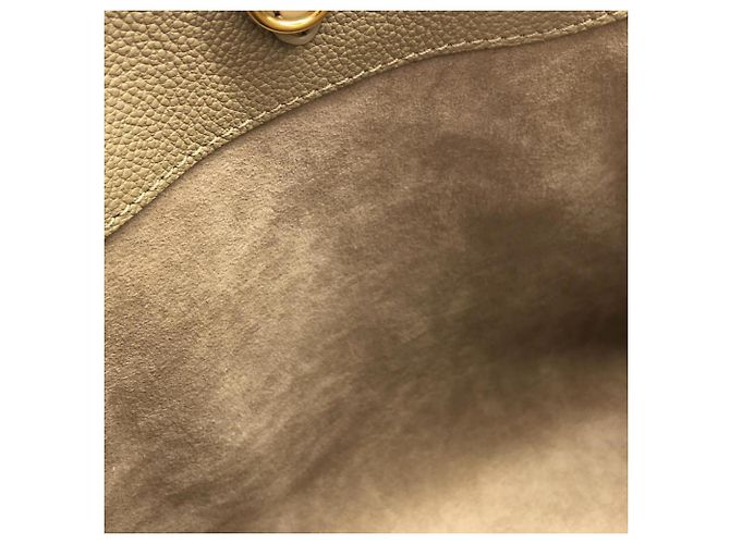 Borsa Louis Vuitton Monogram Empreinte OnTheGo MM Grigio - vista 9