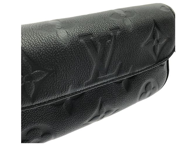 Ivy Borsa a tracolla Louis Vuitton Monogram Empreinte Nero - vista 4