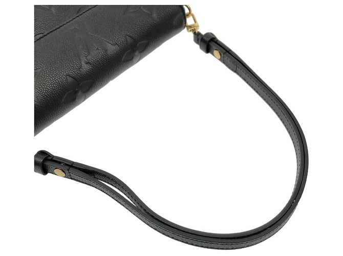 Ivy Borsa a tracolla Louis Vuitton Monogram Empreinte Nero - vista 8