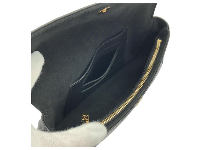 Ivy Borsa a tracolla Louis Vuitton Monogram Empreinte Nero - vista 9