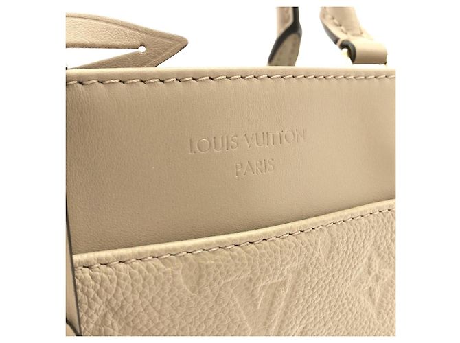 Borsa Louis Vuitton Monogram Empreinte Avenue PM Grigio - vista 5