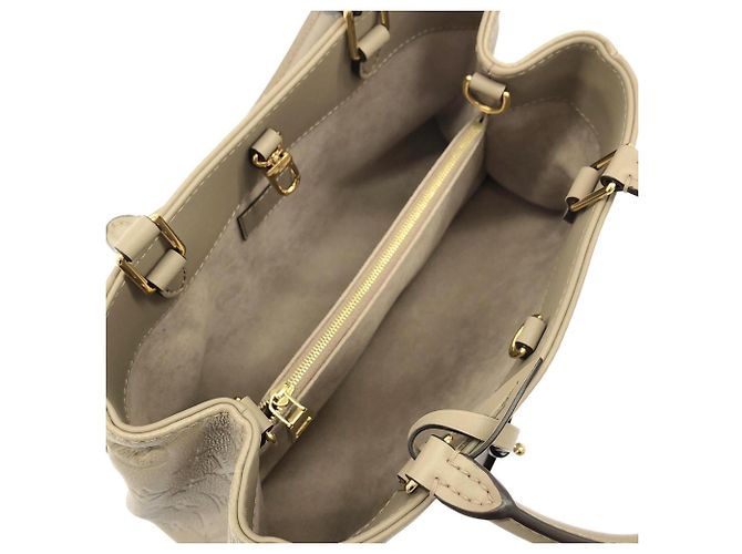 Borsa Louis Vuitton Monogram Empreinte Avenue PM Grigio - vista 8