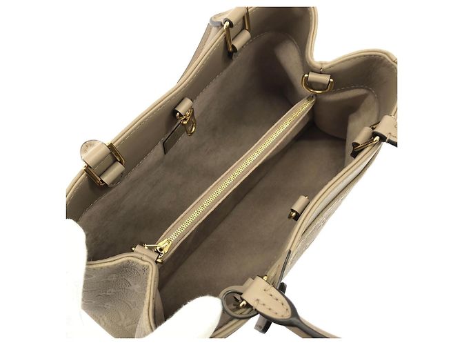 Sac à main Louis Vuitton Monogram Empreinte Avenue PM Gris - vue 8