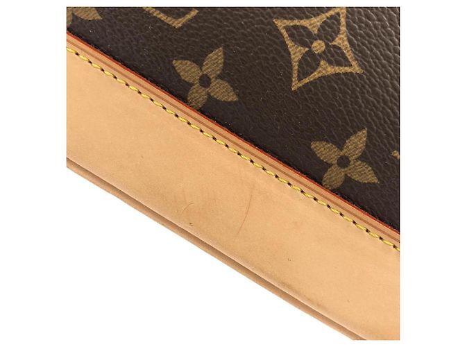 Borsa Louis Vuitton Monogram Alma PM Marrone Monogramma - vista 4