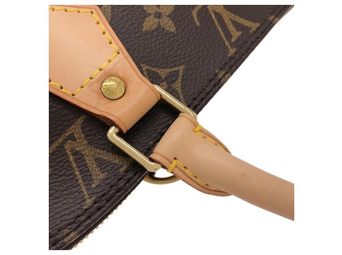 Borsa Louis Vuitton Monogram Alma PM Marrone Monogramma - vista 7