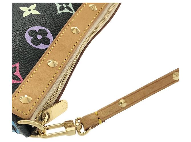 Louis Vuitton Multicolor Pochette Accessoires Nero Multicolore - vista 7