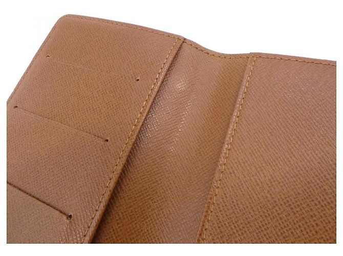 Louis Vuitton Monogram Agenda Poche R20503 Organizer Castaño Monograma - vista 4