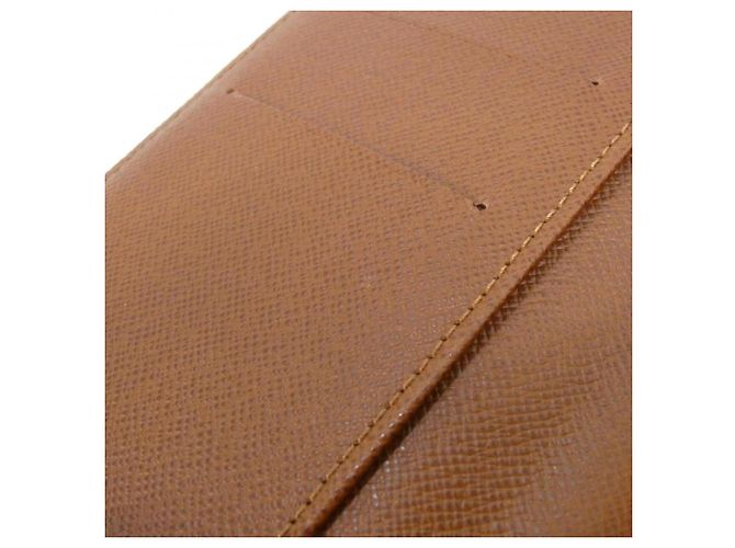 Louis Vuitton Monogram Agenda Poche R20503 Organizer Castaño Monograma - vista 5