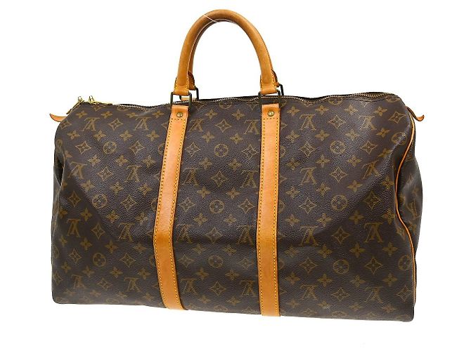 Louis Vuitton Keepall Monogram 50 Marrone - vista 2