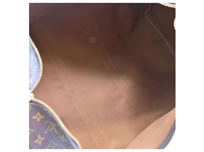 Louis Vuitton Keepall Monogram 50 Marrone - vista 3