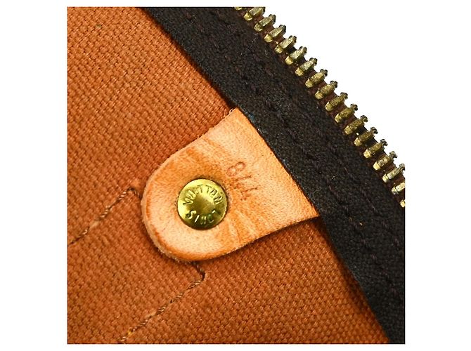 Louis Vuitton Keepall Monogram 55 Marrone - vista 5