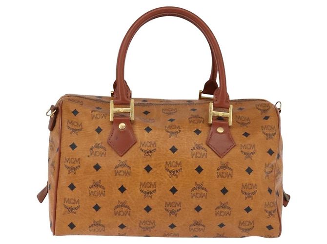 MCM Visetos logogramme Leather Braun - Ansicht 2