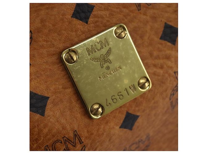 MCM Visetos logogramme Leather Braun - Ansicht 6