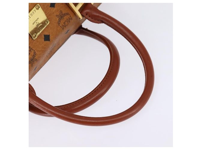 MCM Visetos logogramme Leather Braun - Ansicht 7