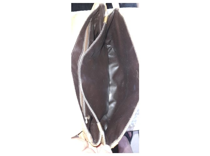 Céline Celine Triomphe Monogram Schultertasche Braun - Ansicht 5