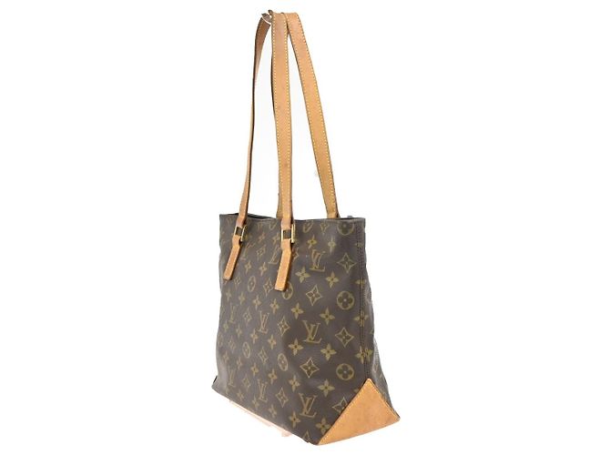 Louis Vuitton Cabas Piano Monogram Canvas medium Marrone - vista 3