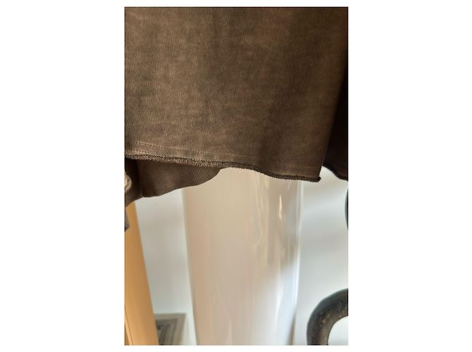 Munthe Plus Simonsen Sudadera corta PLU marrón efecto tie-dye Castaño Marrón oscuro - vista 4