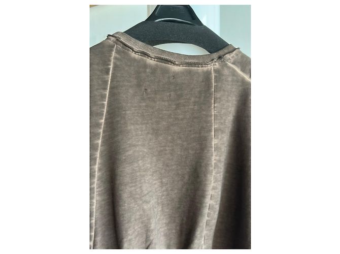 Munthe Plus Simonsen Sudadera corta PLU marrón efecto tie-dye Castaño Marrón oscuro - vista 7