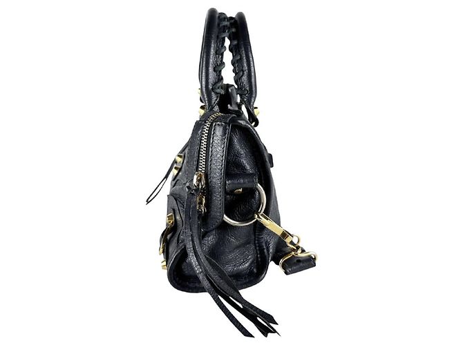 Borsa Balenciaga Classic Mini City Marrone - vista 2