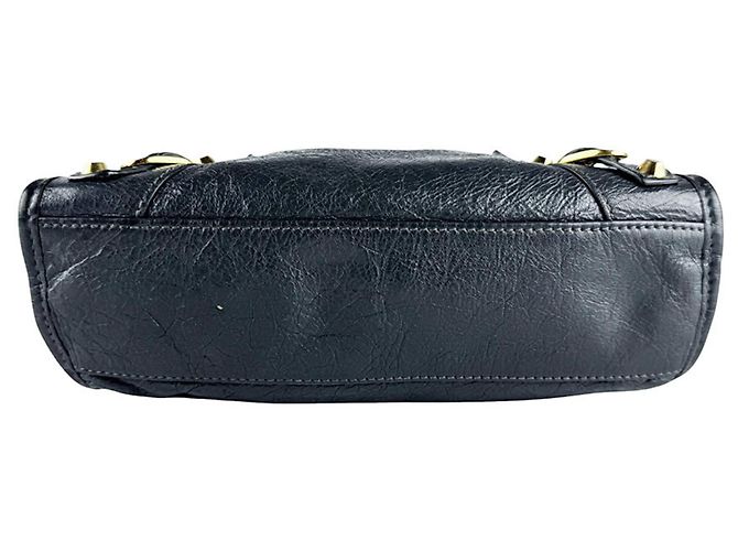 Borsa Balenciaga Classic Mini City Marrone - vista 4