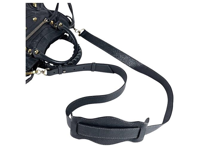 Borsa Balenciaga Classic Mini City Marrone - vista 9