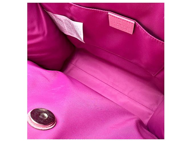 Borsa Gucci GG Supreme Canvas Marrone Rosa - vista 5