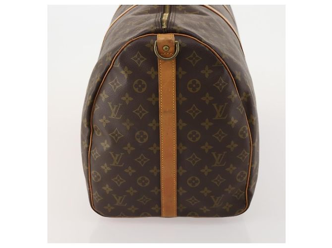 Louis Vuitton Keepall Bandoulière Monogram 60 Marrone - vista 3