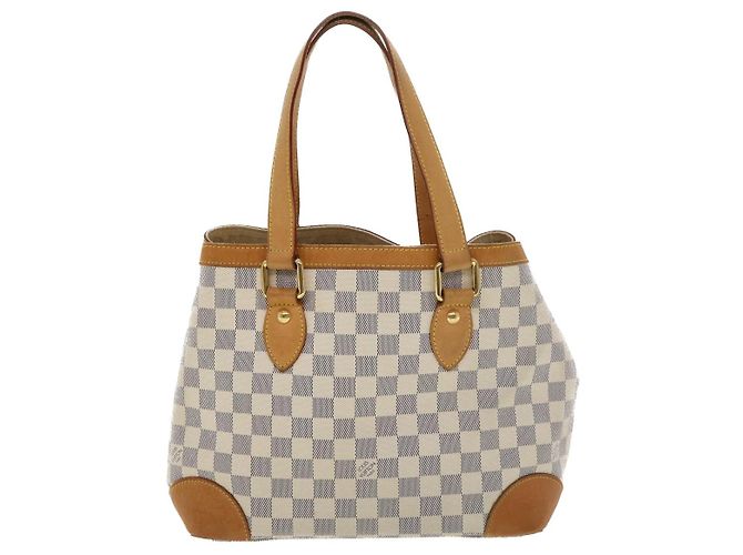 Louis Vuitton Hampstead Damier PM Bianco - vista 2