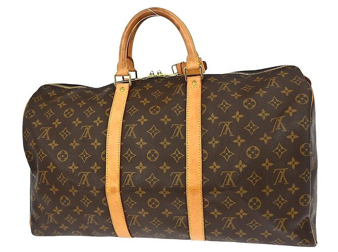 Louis Vuitton Keepall Monogram 50 Marrone - vista 2